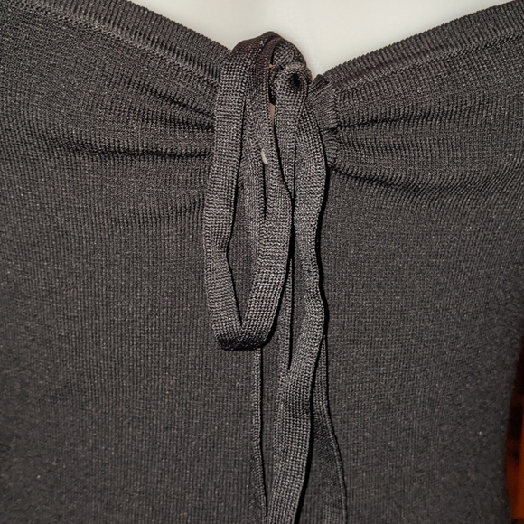 *Authentic* Nadja Black Midi Dress, by SIR.® - Picture 7 of 8